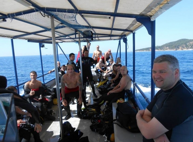 Salida de buceo